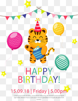 想吃西瓜的老虎插画