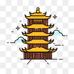 卡通装饰人物介绍海报设计古代小孩