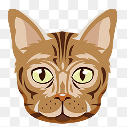 矢量卡通动物头像素材图片免费下载_高清psd_千库网