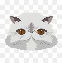 卡通大眼睛的猫咪设计