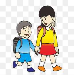 中小学生安全教育日小学生上学
