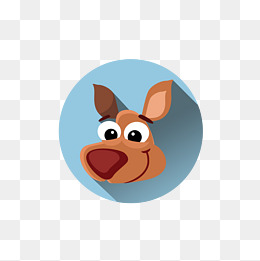 卡通动物头像免抠素材图片免费下载_高清psd_千库网