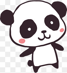 卡通熊猫png下载