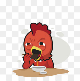照镜子的小火鸡png下载
