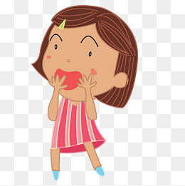 卡通可爱的女孩人物设计