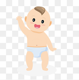 卡通可爱的爱眼睛的小男孩