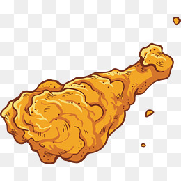 精美炸鸡鸡腿设计