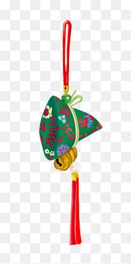 端午节卡通粽子香包png