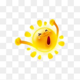 卡通太阳矢量图下载