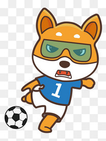 世界足球杯踢足球水彩画