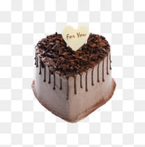 奶油写着的英文字母的爱心巧克力饼干