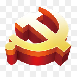 卡通党徽png下载