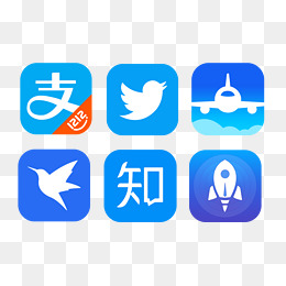 手机软件支付宝知乎旅行logo