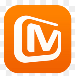 橙色渐变芒果tvlogo