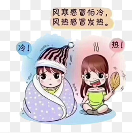 小孩感冒生病医院吃药发烧流鼻涕头痛看医生健康