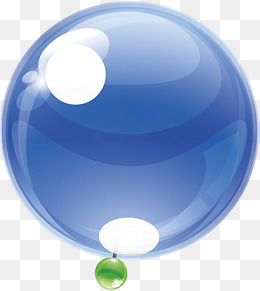 卡通玻璃球矢量图下载