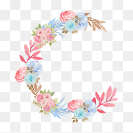 素材花环装饰图案边框png