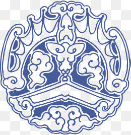 古代传统名族花纹装饰图案
