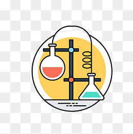 创意矢量简约图标化学科学