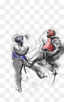 舞蹈跆拳道展板背景素材背景图片免费下载_广