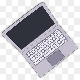 卡通笔记本矢量图下载