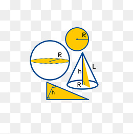 卡通矢量图标数学公式
