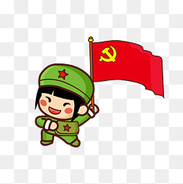 卡通军人矢量图下载