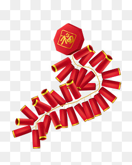 卡通鞭炮png下载