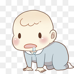婴儿卡通手绘小清新