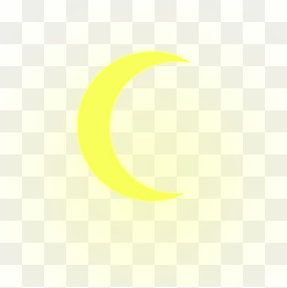 卡通月牙png下载