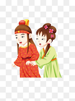 贾宝玉和林黛玉红楼梦卡通人物