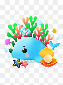 像一颗海草海草浪花里舞蹈表情包模板下载