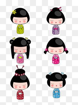 手绘花简笔画小素花素材