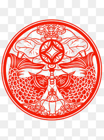 光效素材多边形对称分形光影发光蓝色图形