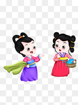 【古代人物卡通素材】免费下载_古代人物卡通