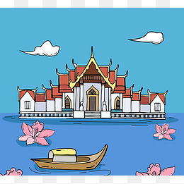 泰国式建筑景点