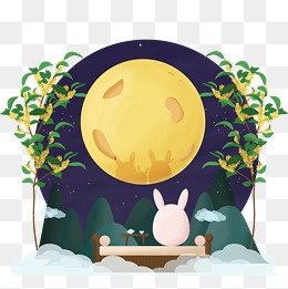 卡通月桂元素