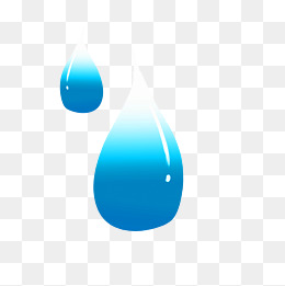 水滴装饰画卡通点缀透明