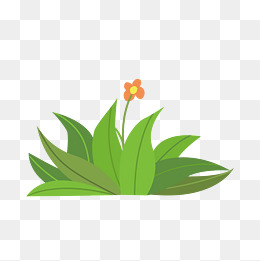 卡通绿色草丛