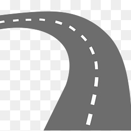 卡通高速公路矢量图