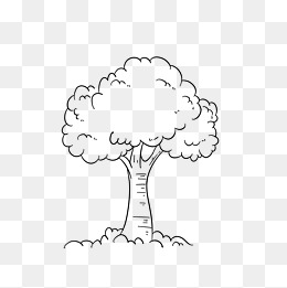 伞一样的大树大树模型素材图片免费下载_高清psd_千库