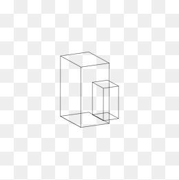 简约经典几何立体组合图形装饰