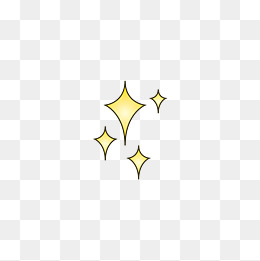 卡通可爱小星星png素材