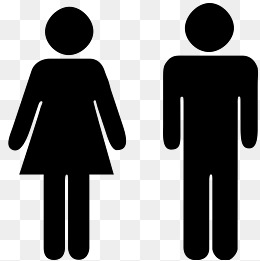 男女厕所图标