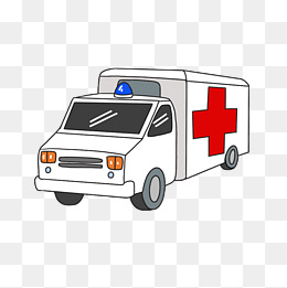 卡通救护车