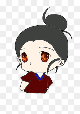 丸子头小女孩