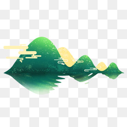 创意粽子山水端午节