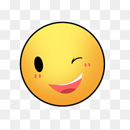 黄色微笑表情png