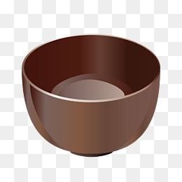 漂亮的瓷碗装饰插画
