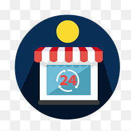 卡通时尚的商店免抠图素材图片免费下载_高清psd_千库